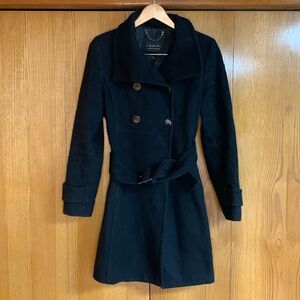 Babaton Black Trench Coat